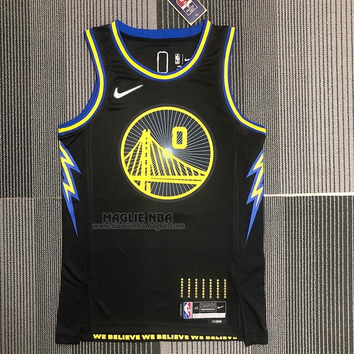 Maglia
 Gary Payton II NO 0 Golden State Warriors Citta
 2021-22 Nero
